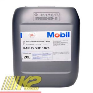 Олія для повітряних компресорів mobil-rarus-shc-1024-20l